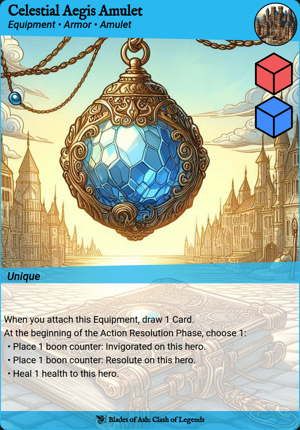 Celestial Aegis Amulet