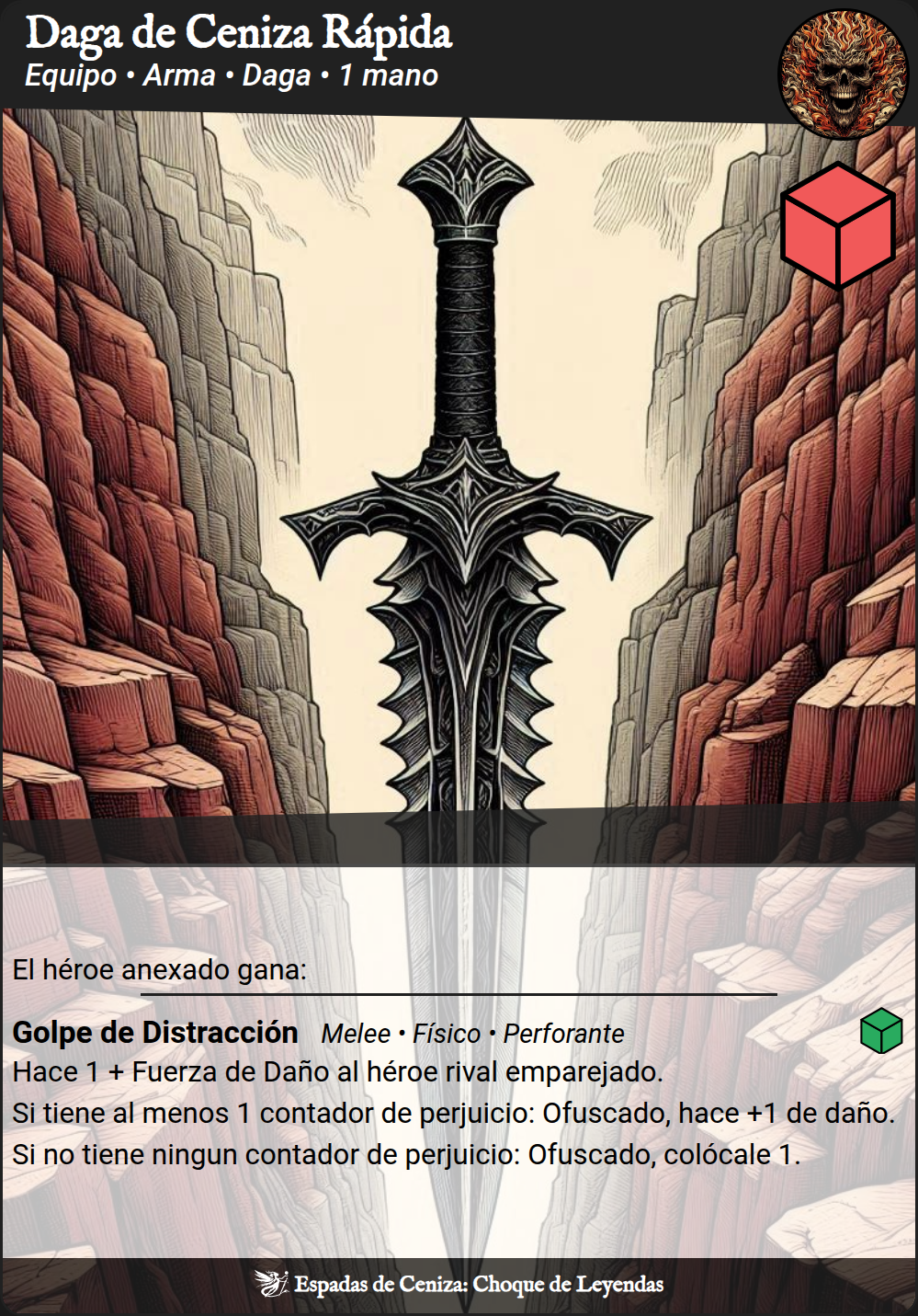 Daga de Ceniza Rápida