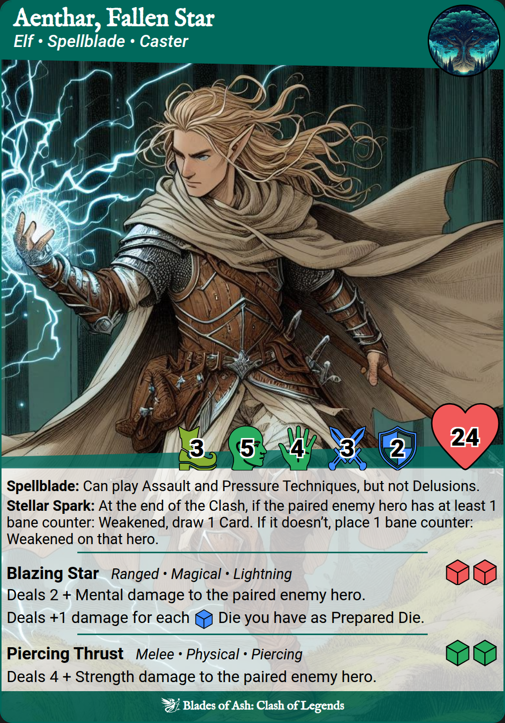 Aenthar, Fallen Star
