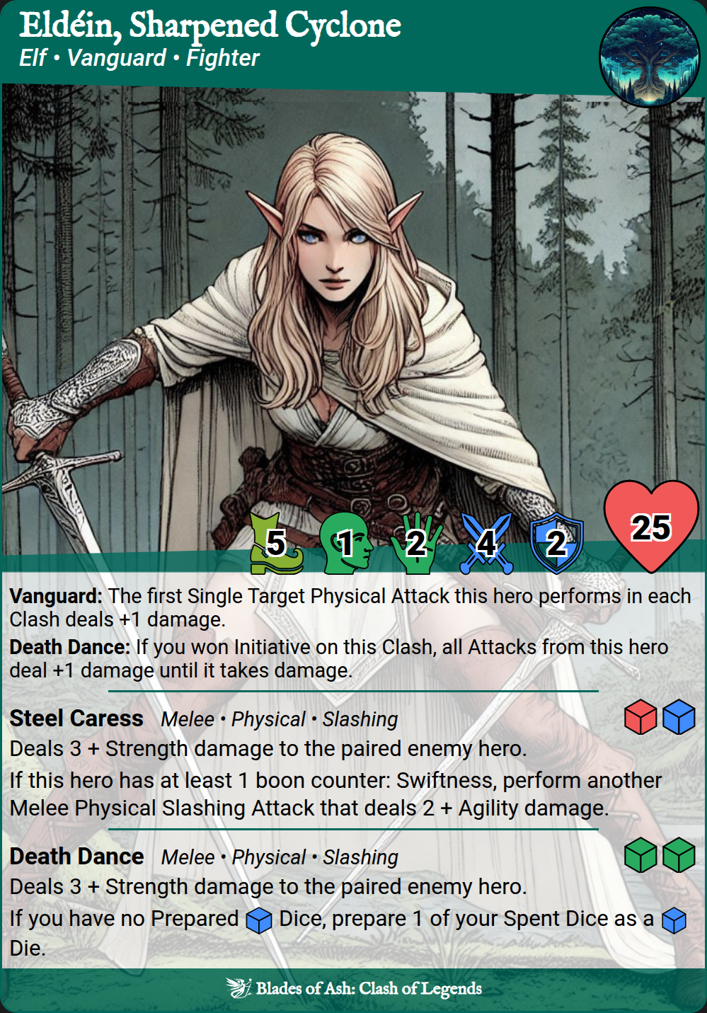 Eldéin, Sharpened Cyclone