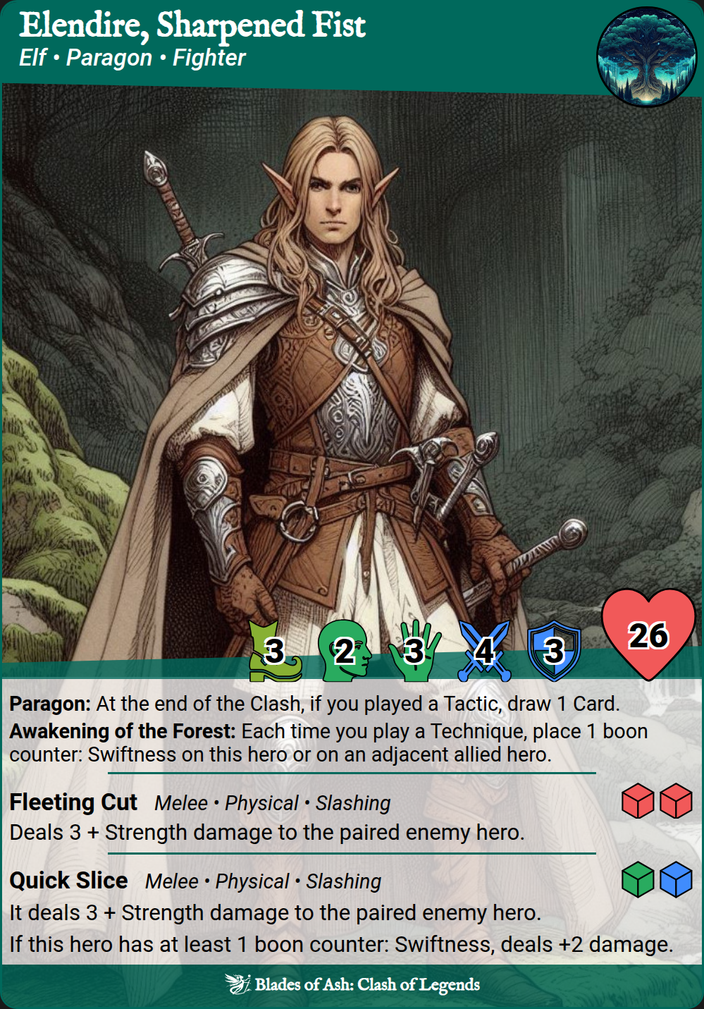 Elendire, Sharpened Fist