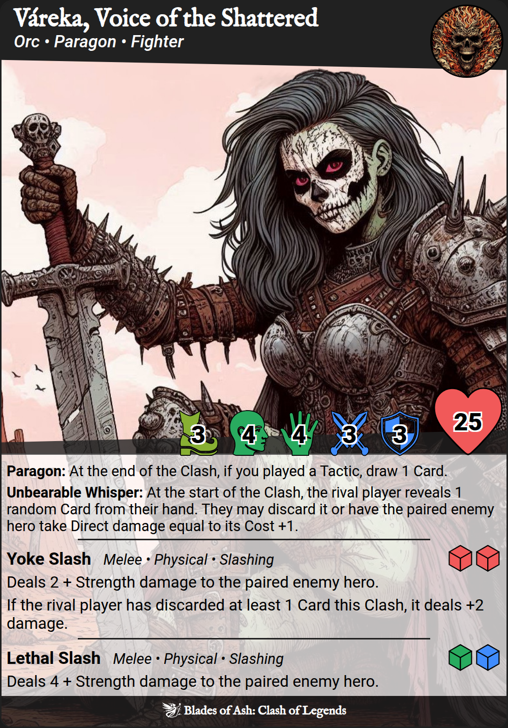 Váreka, Voice of the Shattered