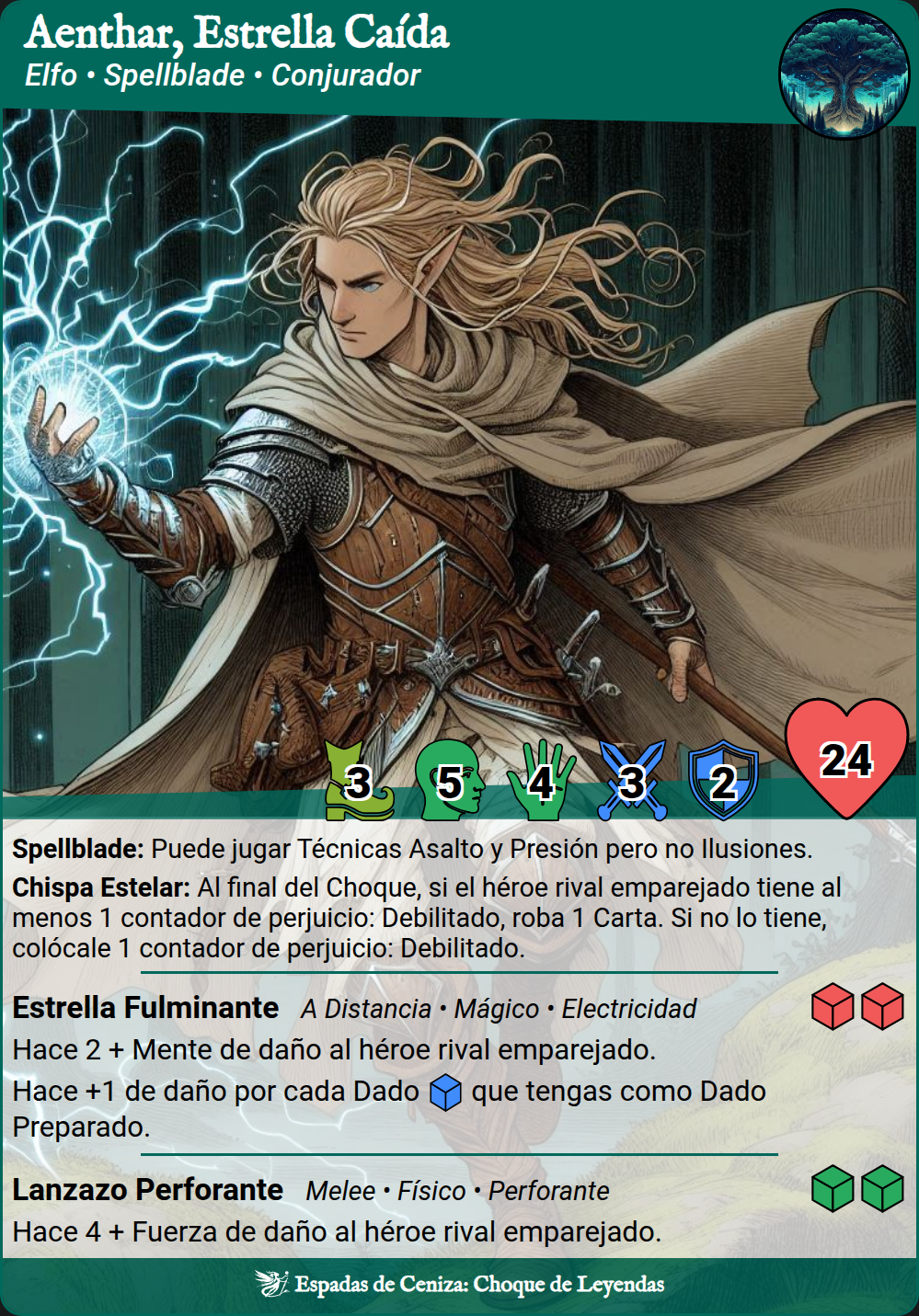 Aenthar, Estrella Caída