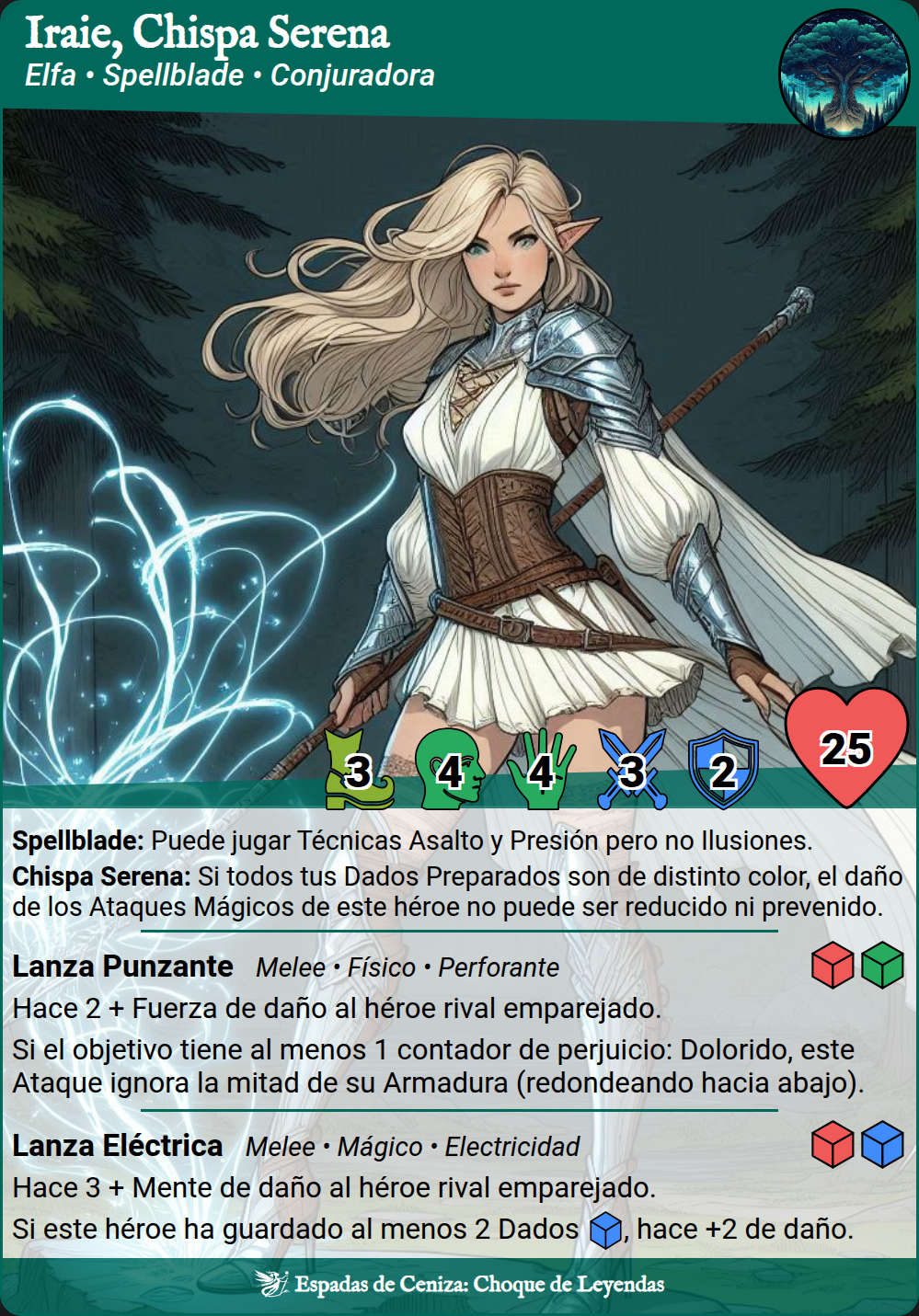 Iraie, Chispa Serena